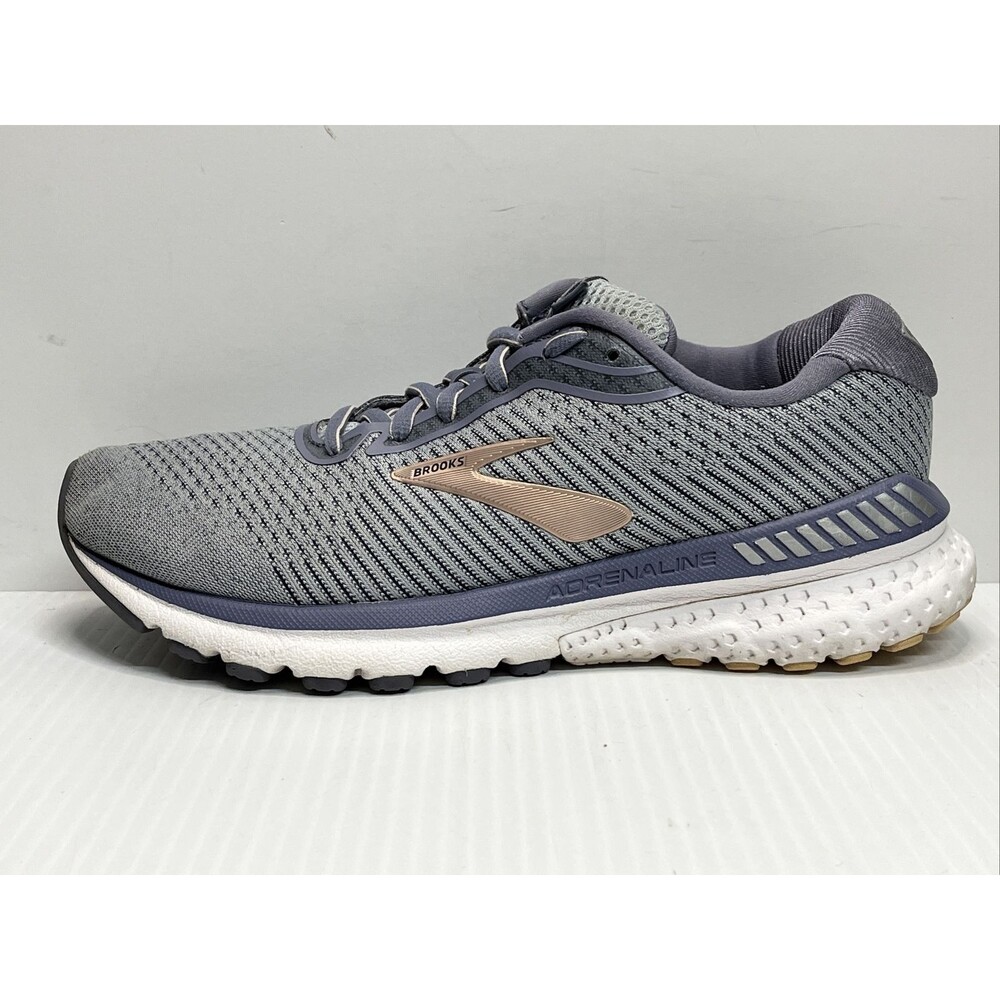 Brooks Womens Adrenaline GTS 20 Gray Running Shoes Sneaker Size 8 B - Picture 11 of 11